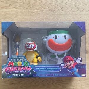 Bowser Jr. Clown Car - Super Mario Galaxy Movie Figure Set